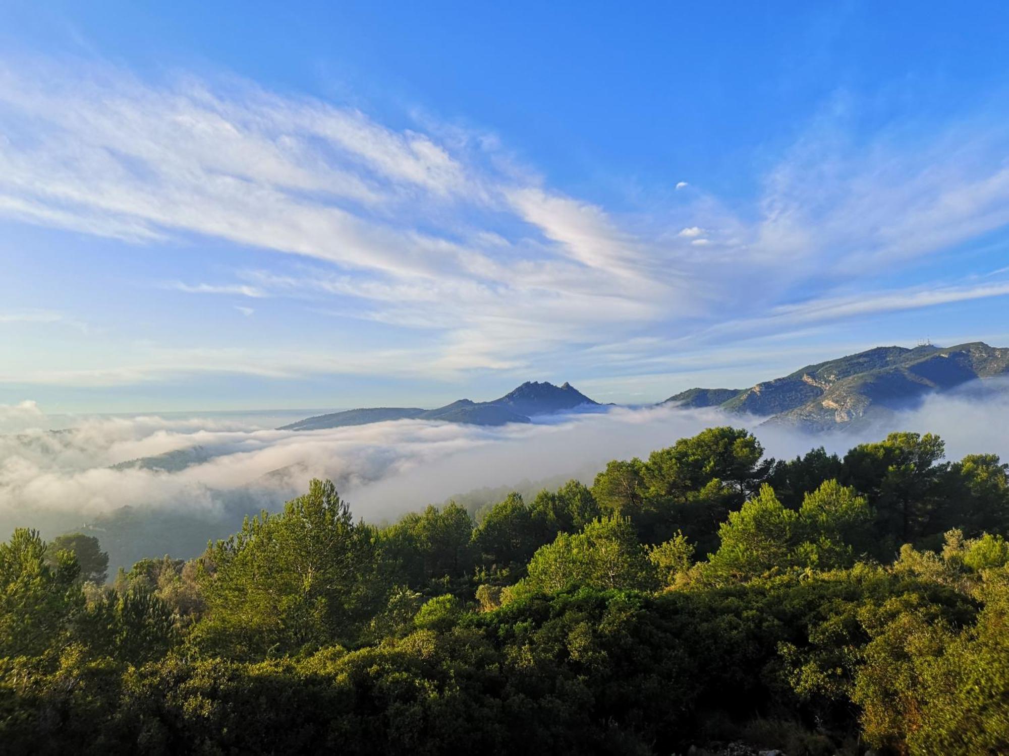 La Cueva De Miravet - Villa De Lujo En La Cima De La Montana Con Vistas Al Mar 카바네스 외부 사진