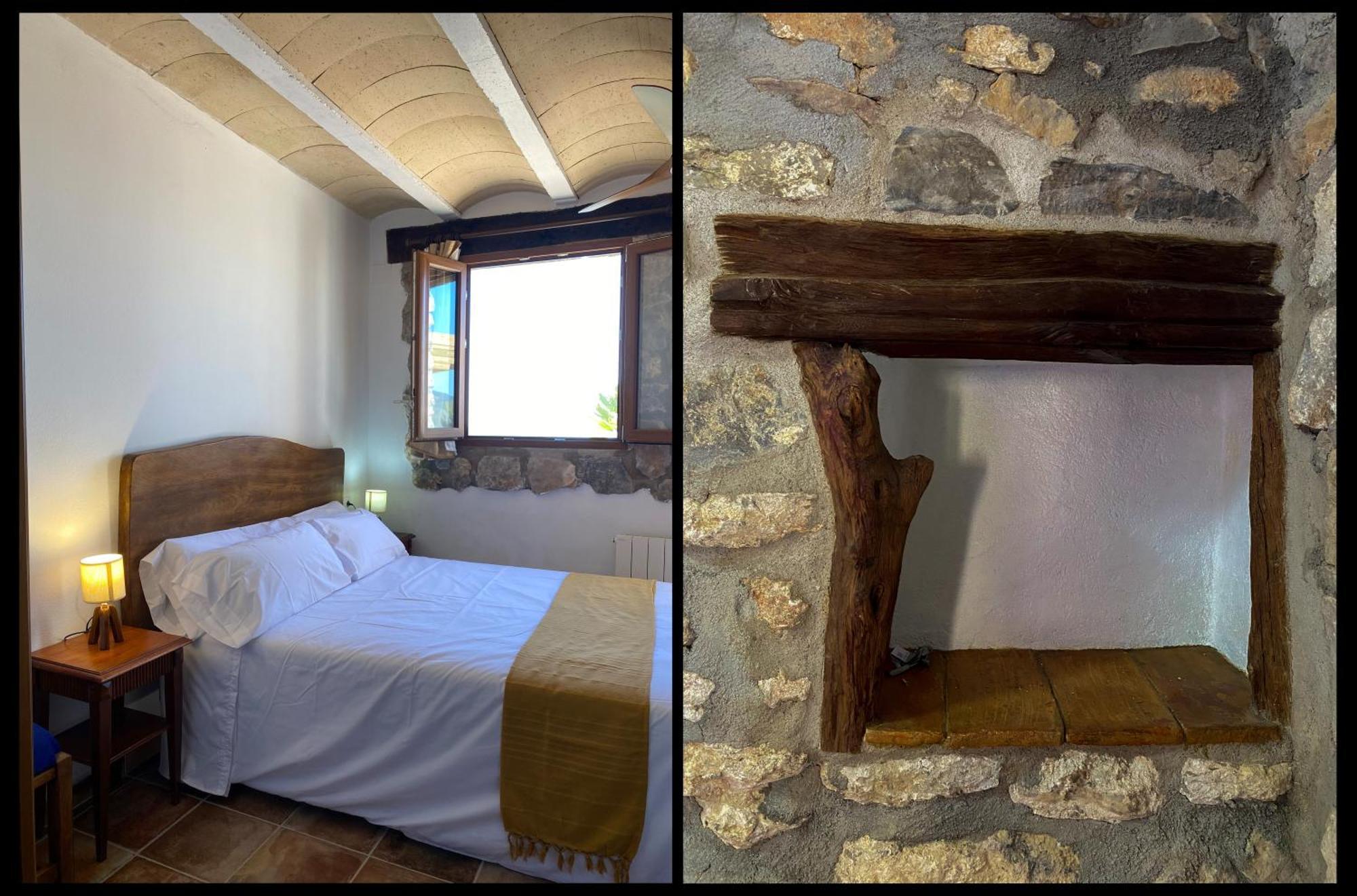 La Cueva De Miravet - Villa De Lujo En La Cima De La Montana Con Vistas Al Mar 카바네스 외부 사진